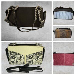 VINTAGE MICHE -- Base Bag & 9 Covers, "Classic" Size, 2 Sets Straps, Many Unused